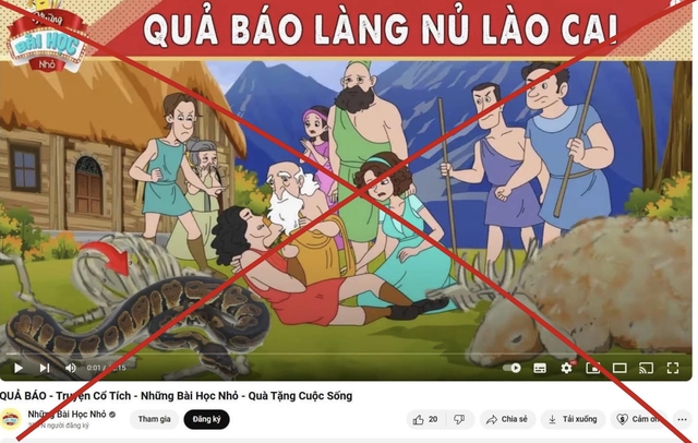 Video có tựa đề 'Quả báo Làng Nủ Lào Cai' gây phẫn nộ- Ảnh 1.