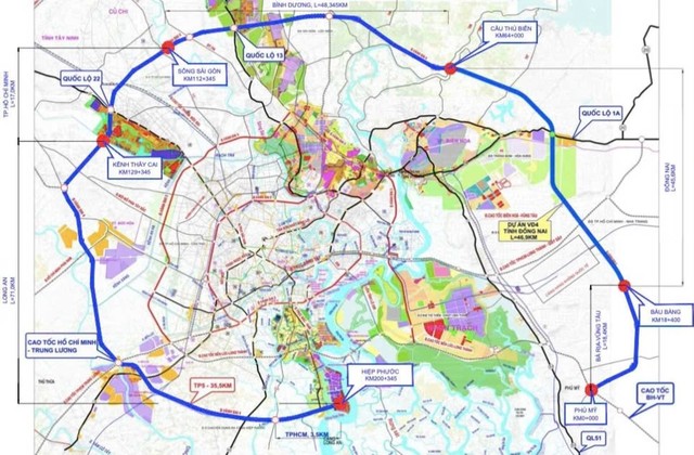 Hai địa phương chậm trễ, TP.HCM vẫn quyết khởi công Vành đai 4 vào 2026- Ảnh 1.