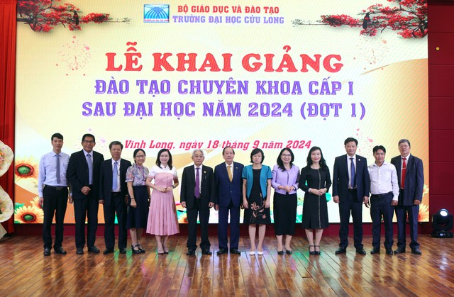 Trường ĐH Cửu Long khai giảng khóa đào tạo ngành y sau đại học đầu tiên- Ảnh 3.