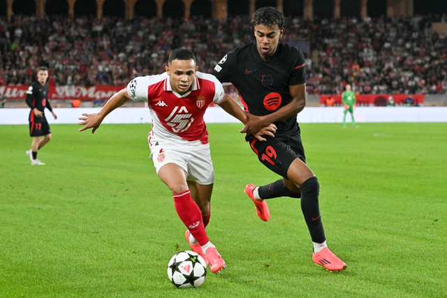 Champions League: Barcelona sụp đổ tan tành ở Monaco, Arsenal bị cầm chân- Ảnh 1.