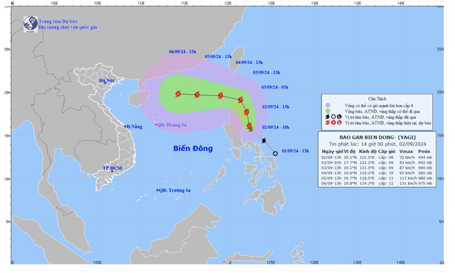 Biển Đông 'tạo điều kiện' cho bão YAGI đạt cấp mạnh nhất- Ảnh 1.