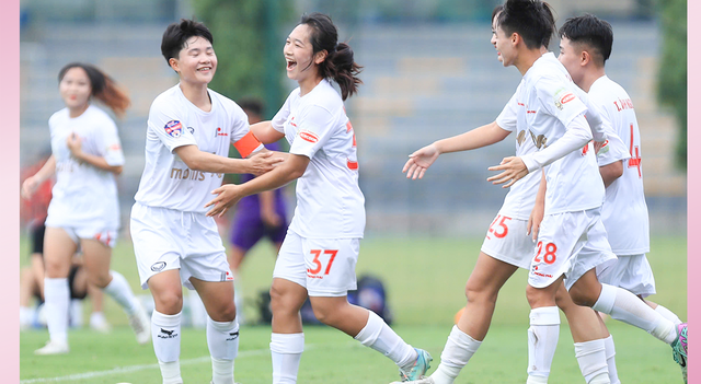 Hat-trick siêu đẳng xuất hiện, Phong Phú Hà Nam thắng trận đầu giải U.19 nữ quốc gia- Ảnh 1.