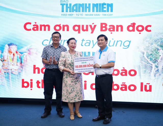 Báo Thanh Niên đã nhận được 13.201.000.000 đồng 
ủng hộ đồng bào miền Bắc- Ảnh 1.