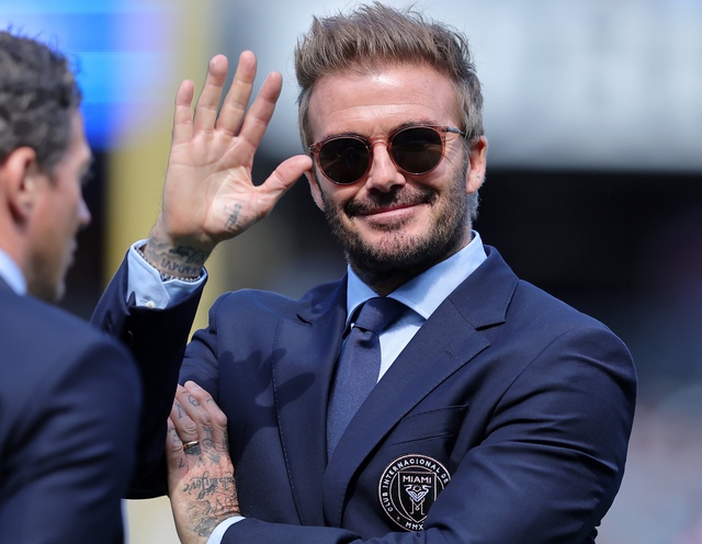 David Beckham trở lại nước Mỹ, lập tức nói những lời có cánh về Messi và Inter Miami- Ảnh 1.