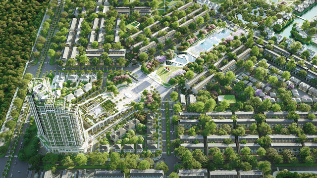 Ecopark ra mắt nhà phố quảng trường vị trí đắt giá nhất Eco Central Park- Ảnh 2.