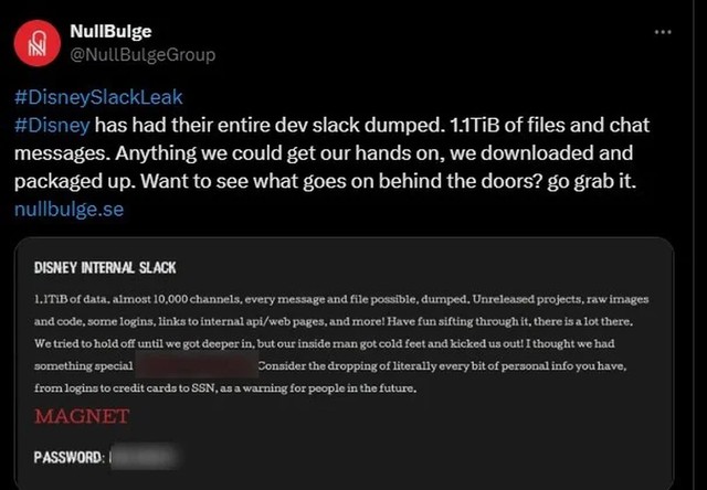 Rò rỉ 1 TB dữ liệu, Disney thay Slack bằng Microsoft Teams- Ảnh 1.