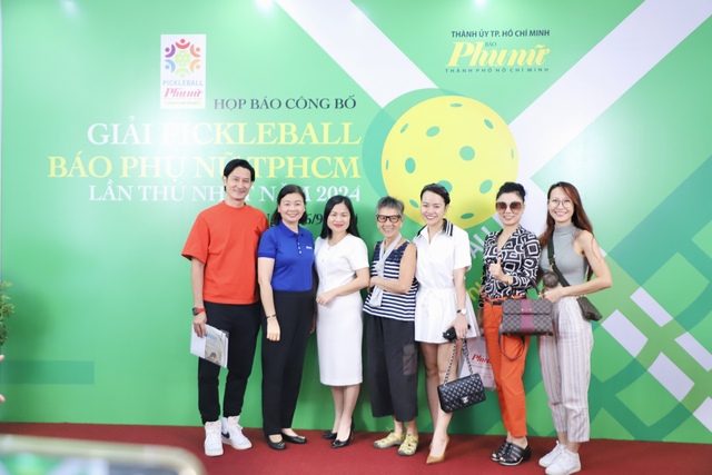 Báo Phụ nữ TP.HCM tổ chức giải pickleball dành cho các bóng hồng- Ảnh 1.