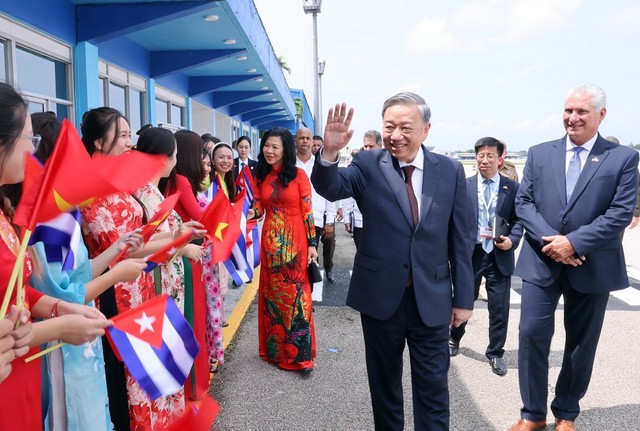Tổng Bí thư, Chủ tịch nước Tô Lâm kết thúc tốt đẹp chuyến thăm Cuba- Ảnh 1. Tổng Bí thư, Chủ tịch nước Tô Lâm kết thúc tốt đẹp chuyến thăm Cuba- Ảnh 1.