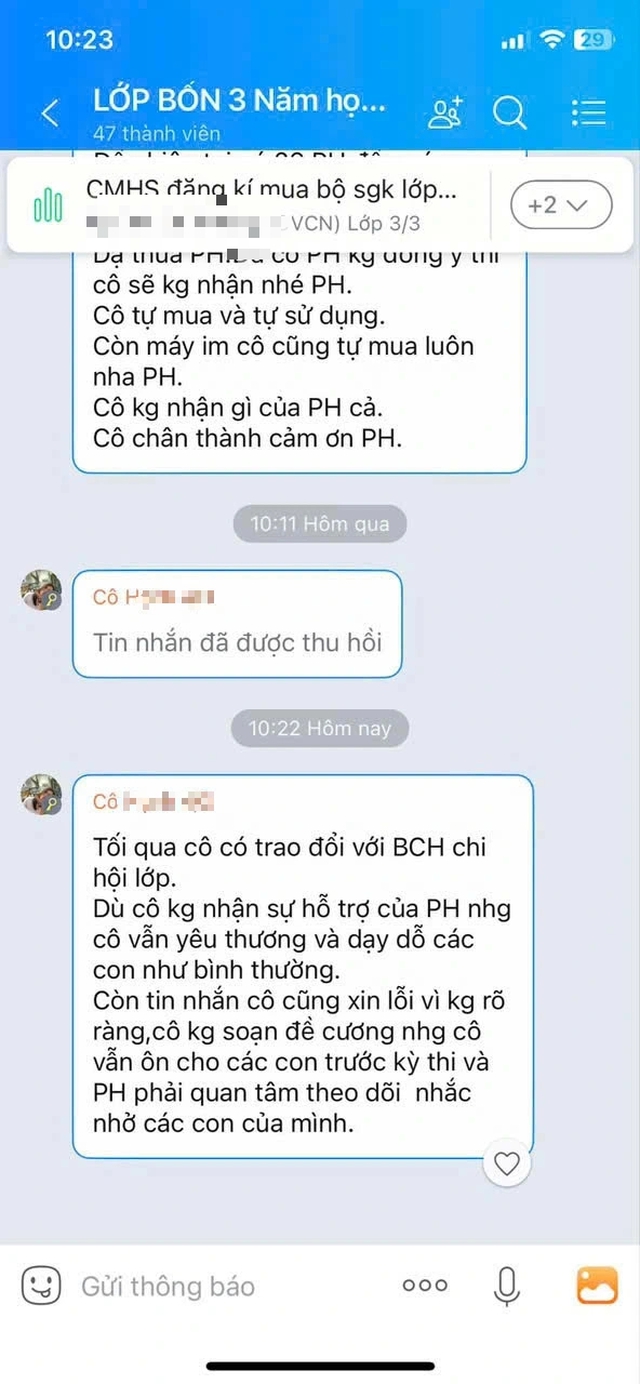 Giáo viên tiểu học 'xin hỗ trợ cái laptop', phụ huynh bức xúc- Ảnh 7.