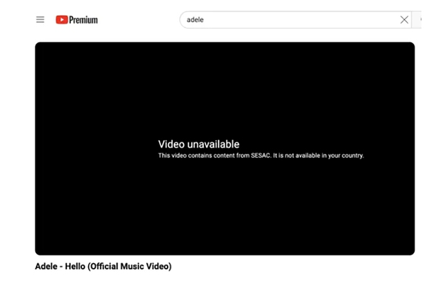 Ca khúc của Adele, Bob Dylan và nhiều nghệ sĩ khác bị YouTube chặn- Ảnh 2.