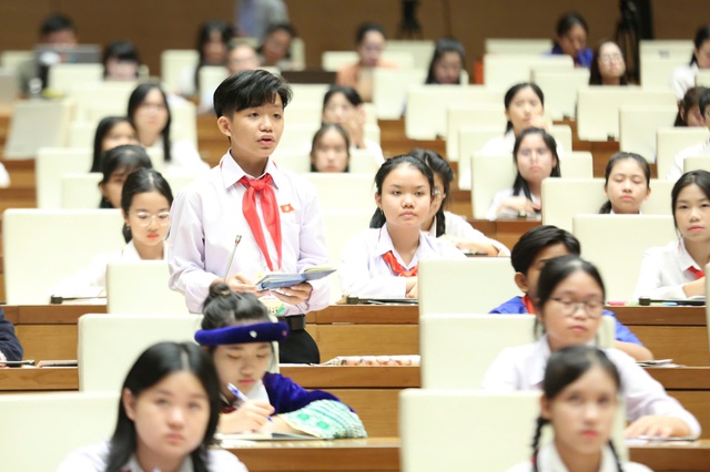 'Các đại biểu Quốc hội trẻ em đã khiến ban tổ chức bất ngờ'- Ảnh 4.