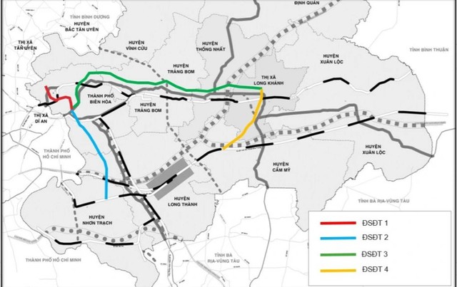 Hướng metro kết nối với Bình Dương và Đồng Nai- Ảnh 1.