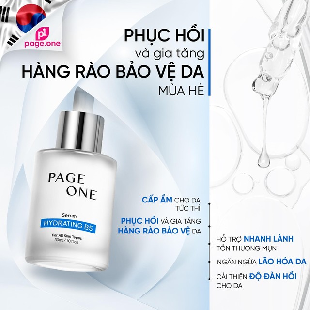 Review serum cấp ẩm và phục hồi tổn thương PageOne Hydrating B5 Liposome Serum hiệu quả không?- Ảnh 3.