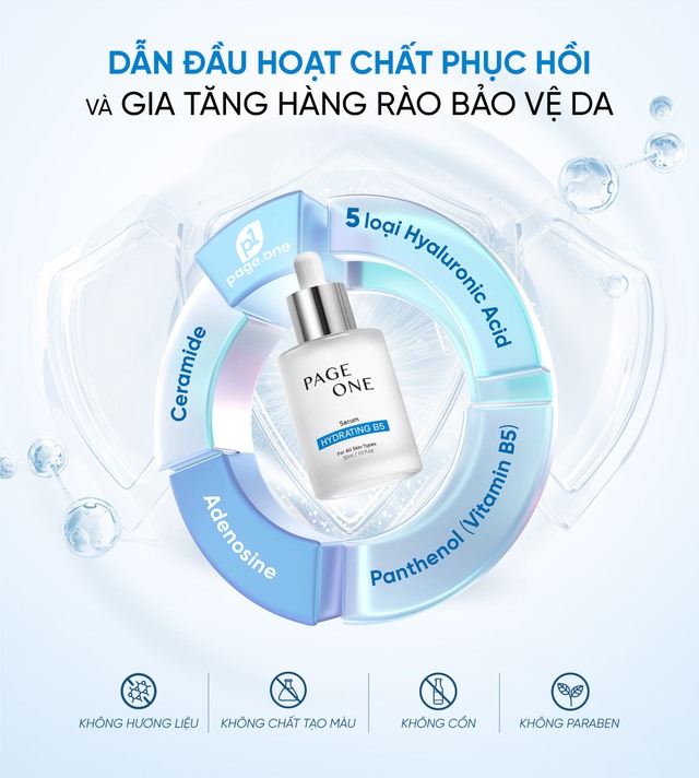 Review serum cấp ẩm và phục hồi tổn thương PageOne Hydrating B5 Liposome Serum hiệu quả không?- Ảnh 4.