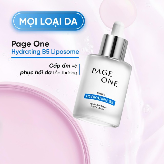 Review serum cấp ẩm và phục hồi tổn thương PageOne Hydrating B5 Liposome Serum hiệu quả không?- Ảnh 6.