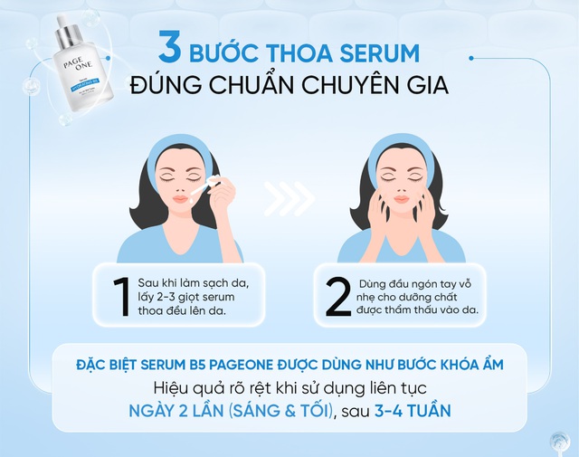 Review serum cấp ẩm và phục hồi tổn thương PageOne Hydrating B5 Liposome Serum hiệu quả không?- Ảnh 9.