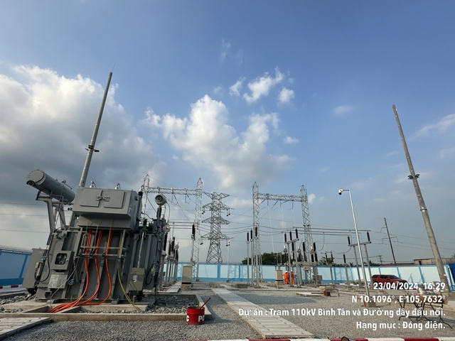 Trạm biến áp 110 kV Bình Tân, tỉnh Vĩnh Long