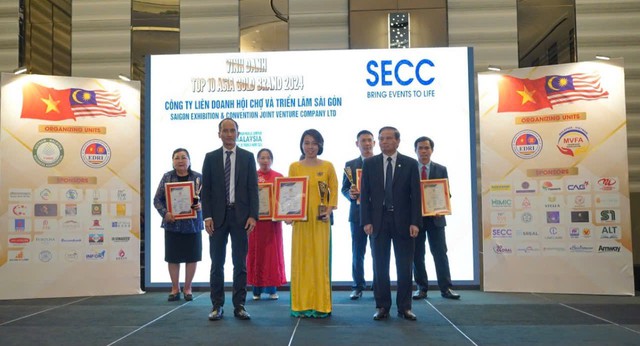 SECC vinh dự nhận nhiều giải thưởng quốc tế năm 2024- Ảnh 1.