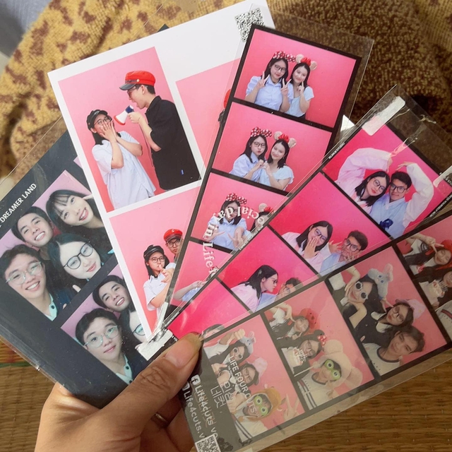 Chụp ảnh theo phong cách Hàn Quốc tại photo booth đang trở thành trào lưu - Ảnh 3.