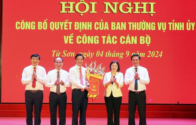 Bắc Ninh điều động, bổ nhiệm nhiều cán bộ chủ chốt- Ảnh 2.