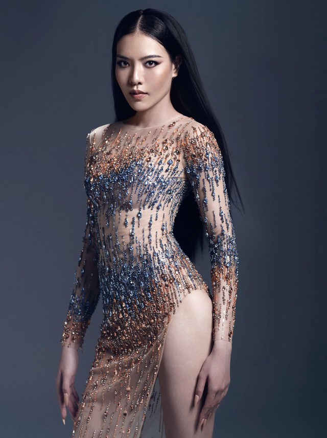 Nhan sắc 3 cô gái cao 1,8m ở Miss Universe Vietnam- Ảnh 8.