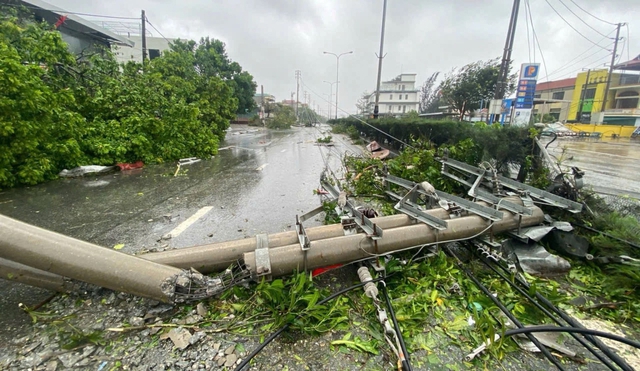 Quảng Ninh tan hoang sau bão Yagi- Ảnh 7.