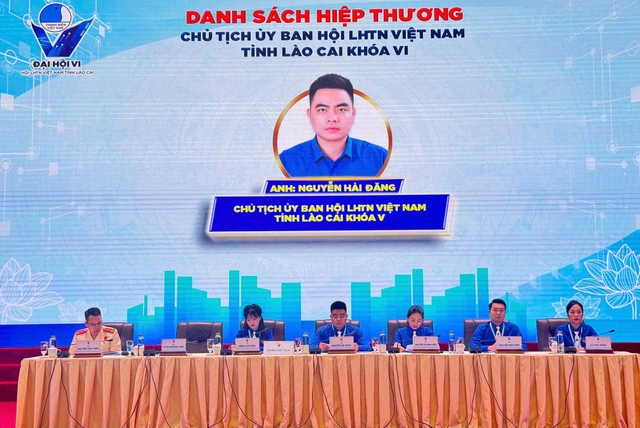 Anh Nguyễn Hải Đăng làm Chủ tịch Hội Liên hiệp thanh niên Việt Nam tỉnh Lào Cai- Ảnh 2.