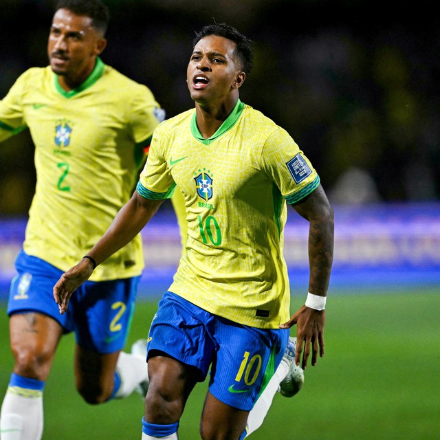 Rodrygo giải cứu đội tuyển Brazil, Uruguay bị cầm chân ngày chia tay Suarez - Ảnh 1.