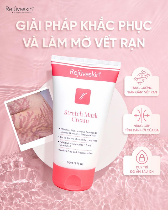 Review kem trị rạn da Rejuvaskin Stretch Mark Cream có tốt không? Mua ở đâu chính hãng?- Ảnh 1. Review kem trị rạn da Rejuvaskin Stretch Mark Cream có tốt không? Mua ở đâu chính hãng?- Ảnh 1.