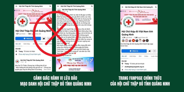 Cảnh báo lừa đảo kêu gọi quyên góp ủng hộ người dân vùng bão lũ- Ảnh 1. Cảnh báo lừa đảo kêu gọi quyên góp ủng hộ người dân vùng bão lũ- Ảnh 1.