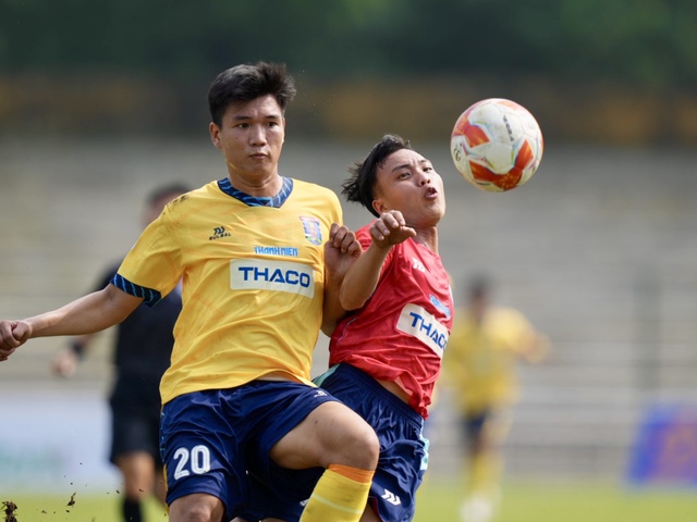 Play-off, Trường ĐH TDTT Đà Nẵng 1-1 Trường CĐ FPT Polytechnic: Loạt sút luân lưu nghẹt thở- Ảnh 1.