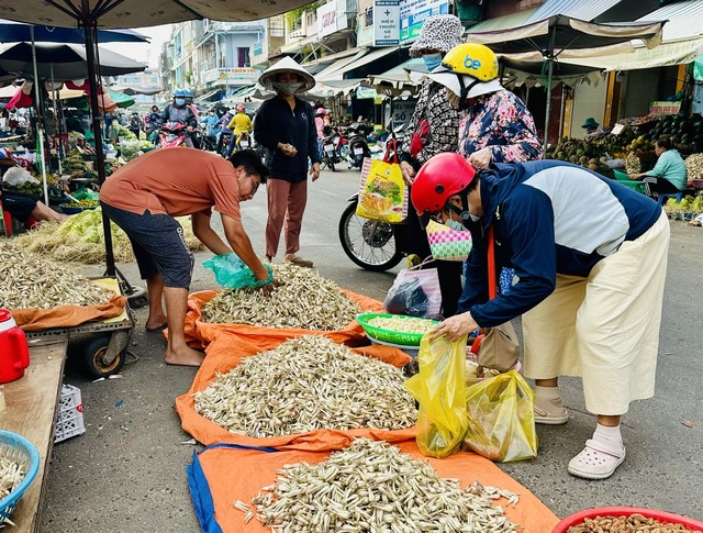 Rộn ràng chợ tết ở TP.HCM- Ảnh 2.