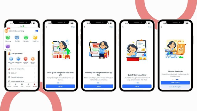 Tính năng bán hàng trên VinShop trở thành công cụ đắc lực cho chủ tạp hóa
