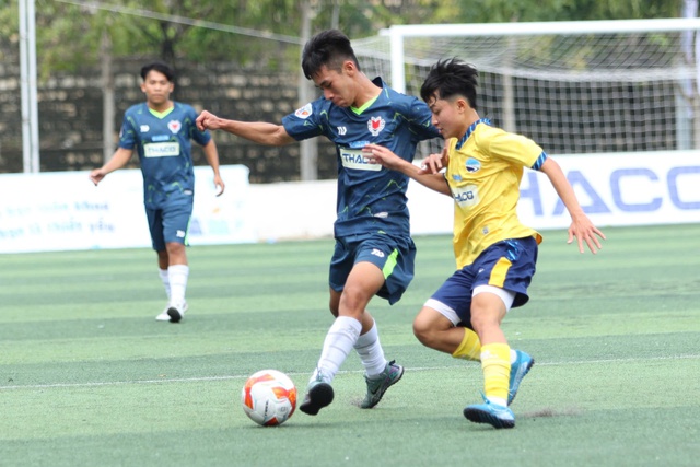 Trường ĐH Quy Nhơn 4-1 Trường ĐH Thái Bình Dương: Tân binh vào bán kết- Ảnh 2.