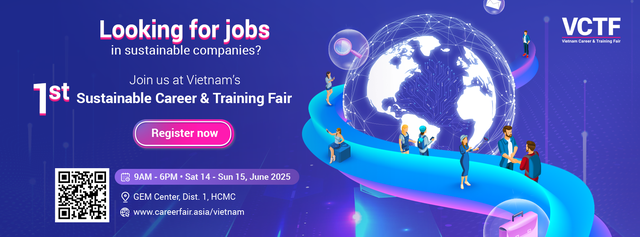 Vietnam Career & Training Fair 2025: Ngày hội Việc làm và đào tạo cho người đi làm- Ảnh 1.