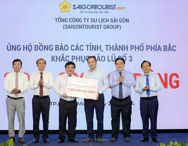 Bên cạnh nỗ lực kinh doanh, Saigontourist Group tiên phong tham gia các chương trình thiện nguyện vì cộng đồng