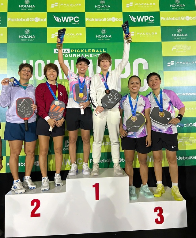 CLB Pickleball D-Joy tạo bất ngờ tại giải đấu Hoiana WPC Finals- Ảnh 2.