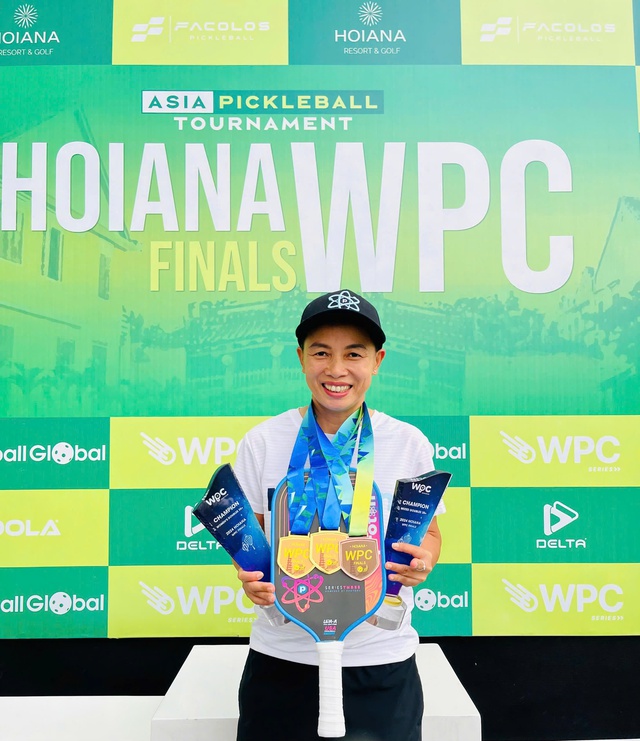 CLB Pickleball D-Joy tạo bất ngờ tại giải đấu Hoiana WPC Finals- Ảnh 3.