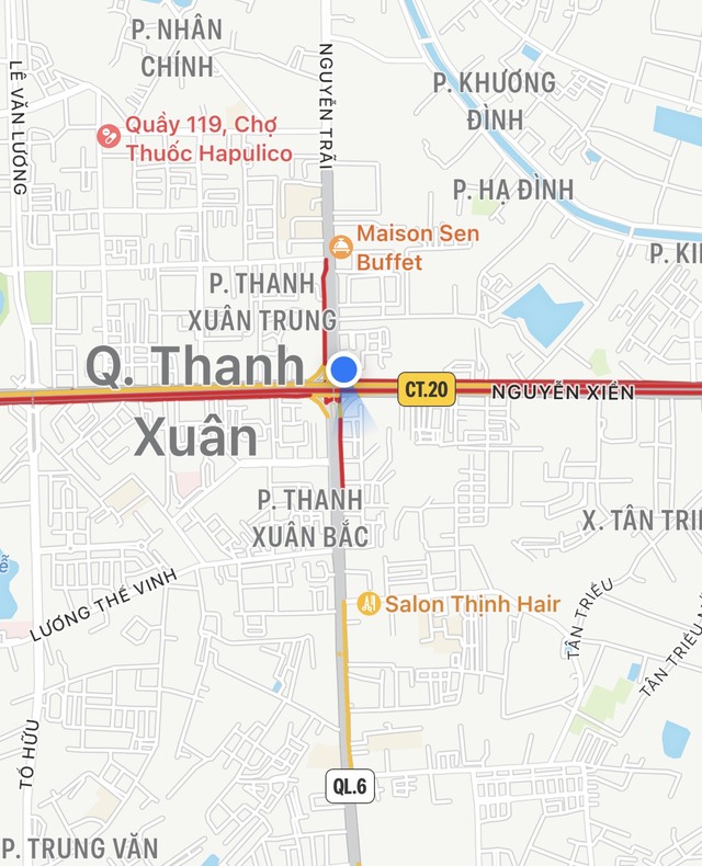 Ngày đầu tổ chức lại giao thông, 'điểm đen' ùn tắc Khuất Duy Tiến - Nguyễn Trãi chưa hạ nhiệt- Ảnh 12.