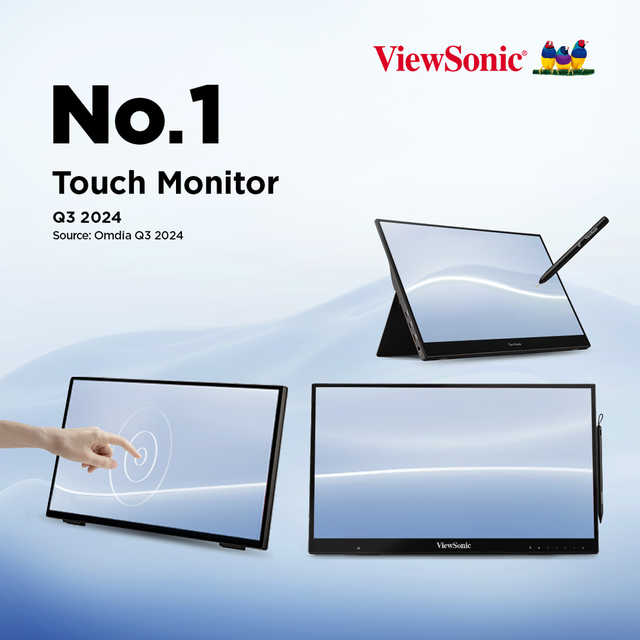 ViewSonic dẫn đầu thị trường màn hình di động và cảm ứng toàn cầu- Ảnh 1.