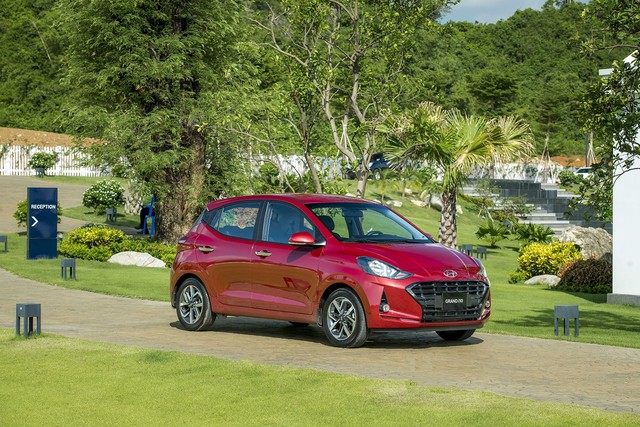 Hyundai Grand i10 là mẫu xe bán chạy nhất trong phân khúc xe cỡ nhỏ hạng A năm 2024