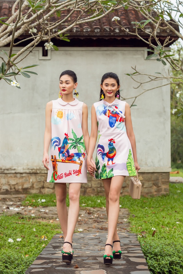 Vietnamese fashion designer made a mark with the tradition of bringing the mascot of the year to costume- photo 5.