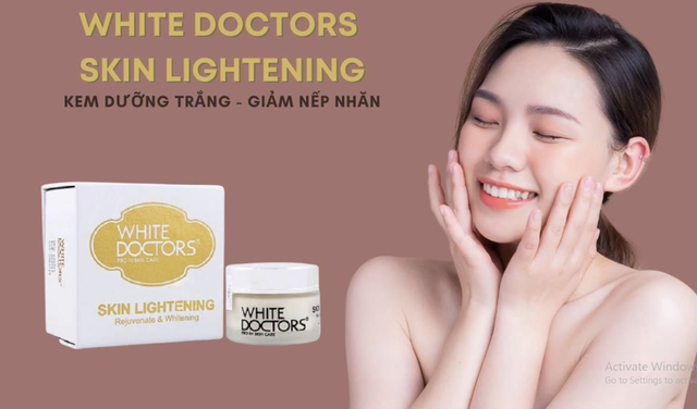 Review kem dưỡng trắng da White Doctors Skin Lightening có tốt không và nơi mua chính hãng- Ảnh 1.