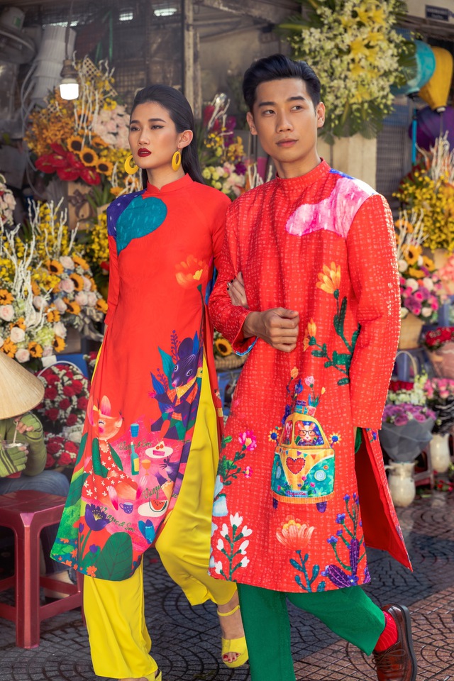 Vietnamese fashion designer made a mark with the tradition of bringing the mascot of the year to costume- Photo 7.