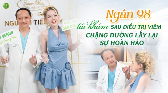 DJ Ngân 98 tái khám sau điều trị viêm: Chặng đường lấy lại sự hoàn hảo