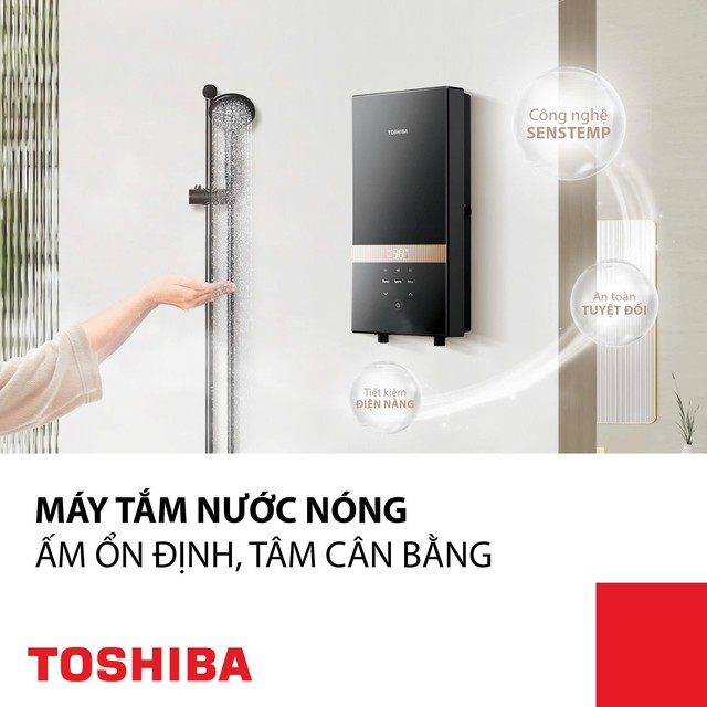 Máy tắm nước nóng cao cấp Toshiba, giải pháp cân bằng giữa nhịp sống hiện đại- Ảnh 4.