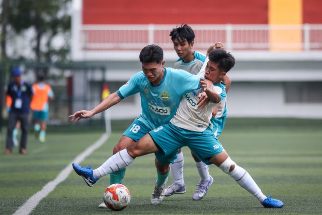 ĐH Bách khoa ĐHQG TP.HCM 1-0 ĐH Nông Lâm TP.HCM: Quả phạt đền định đoạt trận đấu- Ảnh 2.