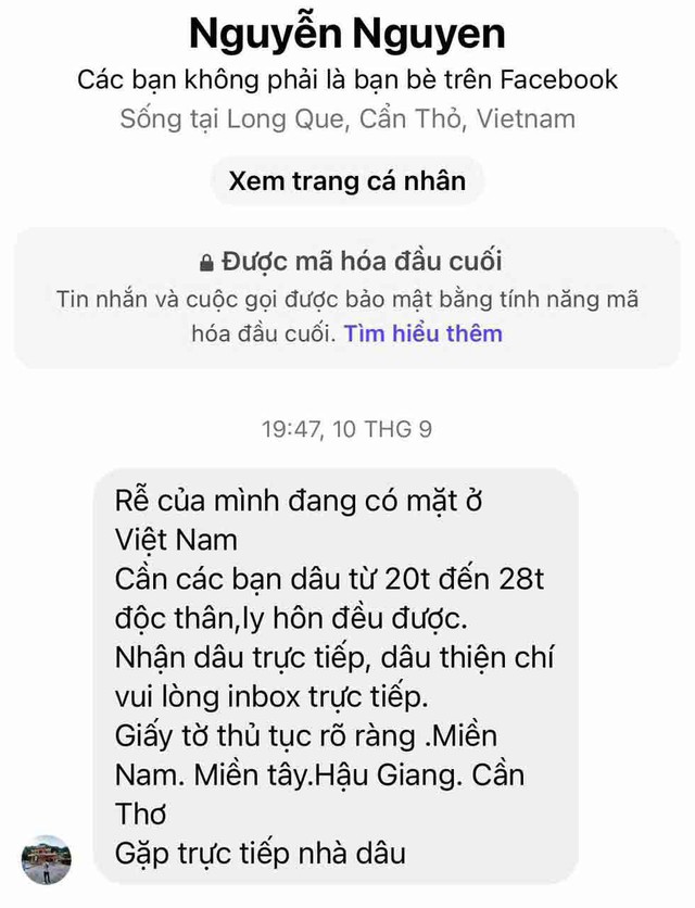 Làm dâu, rể xứ người: Cẩn trọng với môi giới kết hôn trên mạng xã hội- Ảnh 2.