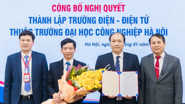 Trường ĐH Công nghiệp Hà Nội thành lập thêm 2 trường mới- Ảnh 1.