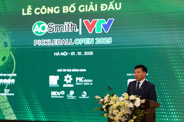 Giải VTV A.O.Smith Pickleball Open 2025: So tài đỉnh cao, kết nối cộng đồng- Ảnh 2. Giải VTV A.O.Smith Pickleball Open 2025: So tài đỉnh cao, kết nối cộng đồng- Ảnh 2.